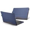 Custodia protettiva anti-caduta resistente all'usura per laptop in pelle da 16 pollici Samsung Galaxy Book 4 Pro 360 (blu scuro)