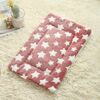 49x32 cm Cuscino per animali ispessito Coperta per cani e gatti Cuccia per animali domestici (stelle rosa)