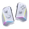 EasySMX S15 per Switch Wireless RGB Controller Split Joypad 6 Axis Gyroscop, effetto Hall meccanico (bianco)