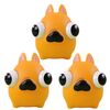 3 pezzi/pacchetto Kawaii Squeeze Eye-Popping Toys Set Cartoon Animal Decompression Toys, Stile: Cane