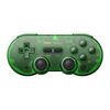 Gamepad multipiattaforma Bluetooth wireless traslucido SN30 Pro Retro Special Edition di 8BitDo (verde)