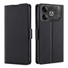 Per Tecno Pova 6 5G Custodia per telefono in pelle con chiusura orizzontale con fibbia laterale a tensione ultrasottile (Nero)