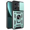 Per Infinix Smart 8 Plus / 8 Pro Cover per fotocamera scorrevole Design TPU+Custodia per telefono PC(Verde)