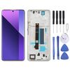 Per Xiaomi Redmi Note 13 Pro+ Originale AMOLED Materiale LCD Screen Digitizer assemblaggio completo con cornice (Argento)