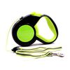 Guinzaglio da traino retrattile automatico per animali domestici da 3 m Trattore da passeggio riflettente notturno per cani(Verde)