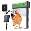Porta automatica per pollaio ad energia solare Porta automatica per polli in 4 modalità con telecomando