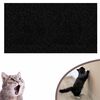 Tappetino antigraffio per gatti autoadesivo ritagliabile 60 x 100 cm Tiragraffi per gatti da arrampicata fai-da-te (nero)
