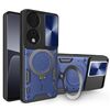 Per Honor X7b CD Texture scorrevole Camshield Custodia magnetica per telefono (blu)
