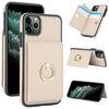 Per iPhone 11 Pro Max Custodia per telefono con porta carte antifurto RFID (bianca)