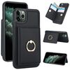 Per iPhone 11 Pro Custodia per telefono con porta carte antifurto RFID (nera)