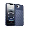 Per iPhone 16e Custodia per telefono in TPU morbido antiurto Thunderbolt (blu)