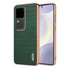 Per vivo S18 / S18 Pro AZNS Custodia per telefono con struttura in coccodrillo elettrolitico a copertura totale (verde)