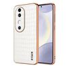 Custodia per telefono a copertura totale con cornice elettrolitica per vivo S19 AZNS (bianca)