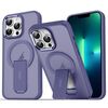 Per iPhone 13 Pro Max Custodia per telefono in acrilico + TPU MagSafe (Viola notte oscura)