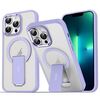 Custodia per telefono con supporto MagSafe in acrilico + TPU per iPhone 13 Pro (viola lavanda)