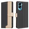 Per Honor 90 Lite / X50i Custodia in pelle antifurto RFID abbinata al colore (nera)