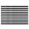 10 pezzi 1x90 cm adesivi murali specchio 3D bellissimo bordo striscia decorativa soggiorno TV sfondo decorativo autoadesivo linea di cintura cucito (nero)