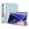 Custodia in pelle antiscivolo per tablet Samsung Galaxy Tab S10+ DUX DUCIS TOBY Series con funzione di sospensione/riattivazione (blu)