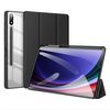 Custodia in pelle antiscivolo per tablet Samsung Galaxy Tab S10+ DUX DUCIS TOBY Series con funzione di sospensione/riattivazione (nera)
