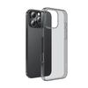 Per iPhone 16 Pro Max custodia morbida in TPU serie hoco Light (nero trasparente)