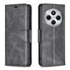 Per Redmi 14C 4G Custodia per telefono in pelle a conchiglia con texture in pelle di agnello di colore puro (nero)