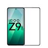 Per vivo iQOO Z9 Global PINWUYO 9H 3D Pellicola in vetro temperato antideflagrante curvo (nero)
