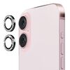 Per iPhone 16 / 16 Plus ENKAY AR Antiriflesso Anello di Diamanti Individuale Obiettivo della Fotocamera Pellicola Completa in Vetro (Nero)