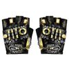 Guanti da motociclista punk con mezze dita Accessori di Halloween (XL)