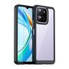 Custodia per telefono in TPU ibrida acrilica serie Colorful per Honor X6a (nera)