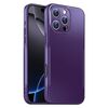 Per iPhone 16 Pro Blade Slim AG Custodia antiurto opaca per telefono (viola scuro)