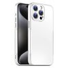 Per iPhone 15 Pro Max Blade Slim AG Custodia antiurto opaca per telefono (bianco)