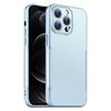 Per iPhone 12 Pro Max Blade Slim AG Custodia antiurto opaca per telefono (blu)