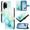 Per Huawei nova 13 Pro PT003 Custodia in pelle con motivo in marmo (verde)