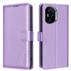 Per Honor 300 Pro / 300 Ultra Custodia in pelle antifurto con texture Litchi RFID (viola)