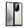 Custodia per telefono in TPU ibrida acrilica serie colorata per Honor 300 Pro (nera)