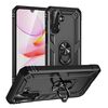Per Samsung Galaxy A26 5G Custodia antiurto in TPU + PC con supporto (nero)