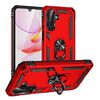 Per Samsung Galaxy A26 5G Custodia antiurto in TPU + PC con supporto (rosso)
