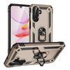 Per Samsung Galaxy A26 5G Custodia antiurto in TPU + PC con supporto (oro)