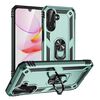 Per Samsung Galaxy A26 5G Custodia antiurto in TPU + PC con supporto (verde scuro)