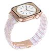 Per Apple Watch 42mm / 41mm / 40mm / 38mm Cinturino per orologio in resina a tre perle con rombi a vita piccola (colorato)