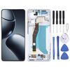 Per Xiaomi 14T Pro Schermo LCD originale Digitizer assemblaggio completo con telaio (blu)