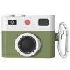 Per AirOods 3 Auricolare Silicone Retro Camera Design Custodia Protettiva (Verde)