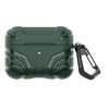 Per AirPods Pro Earbuds TPU Cover Case Vanguard Armor Storage Box (verde inchiostro)