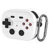 Per AirPods 3 Earbuds Cover Custodia protettiva per console di gioco retrò con design a serratura (bianco)