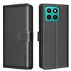 Per Honor X8c 4G Custodia per telefono in pelle antifurto con texture Litchi RFID (nero)