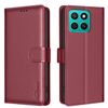 Per Honor X8c 4G Custodia per telefono in pelle antifurto RFID con texture Litchi (rosso)