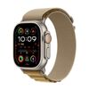 Per Apple Watch 46mm / 49mm / 45mm / 44mm Cinturino in nylon Alpine Loop (fibbia color argento)
