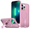 Per iPhone 13 Pro Max / 12 Pro Max Custodia per telefono con supporto MagSafe a nido d'ape (rosa)