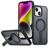 Per iPhone 14/13 Custodia per telefono con supporto MagSafe a nido d'ape (nero)