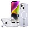 Per iPhone 14/13 Custodia per telefono con supporto MagSafe a nido d'ape (trasparente satinato)
